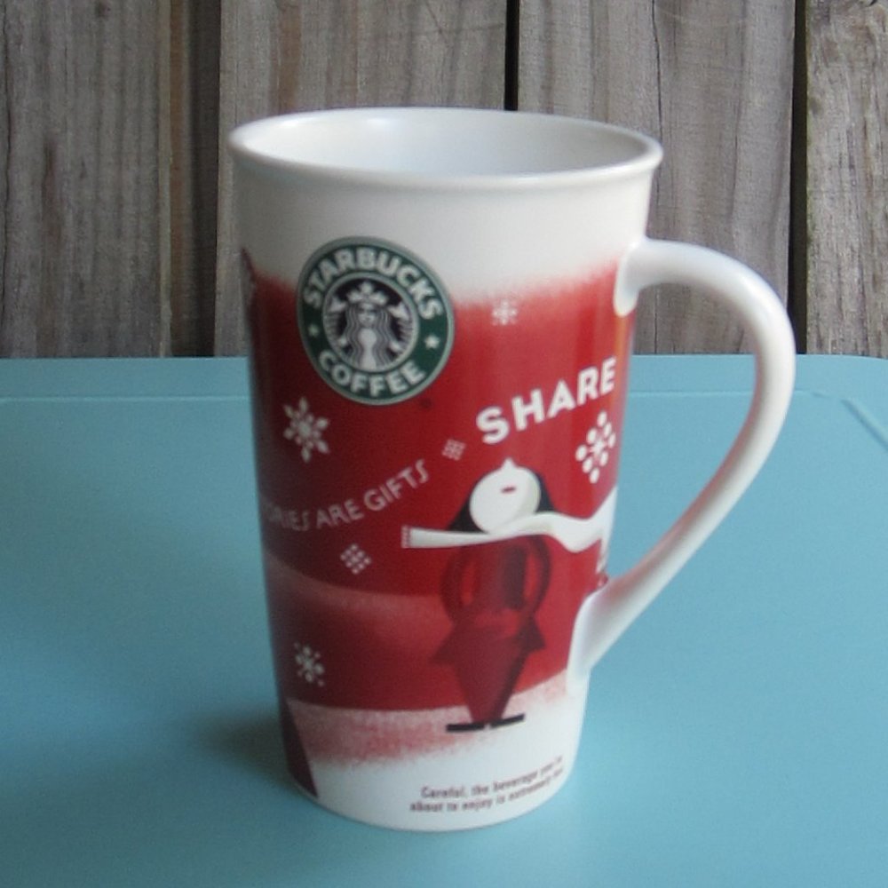 Like New Starbucks 16 Oz 2010 Holiday Mug
